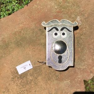 Disney Parks Alice in Wonderland Doorknob Clutch New